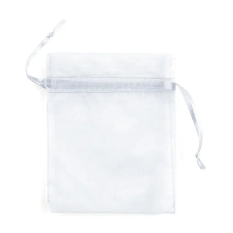 Organza Fabric Drawstring Bag - Large