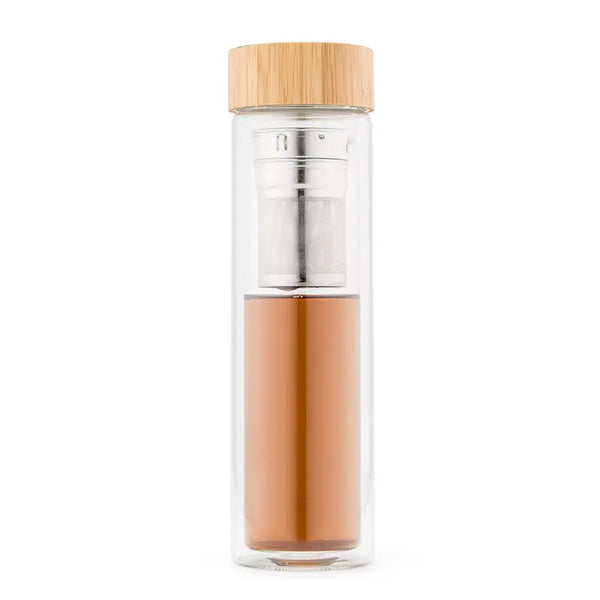 Glass Tea Infuser Travel Mug