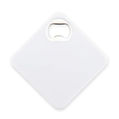 Plastic Drink Coaster Favor With Bottle Opener - Blank | Designs Available