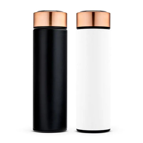 Stainless Steel Cylinder Travel Bottle Stainless Steel - Blank