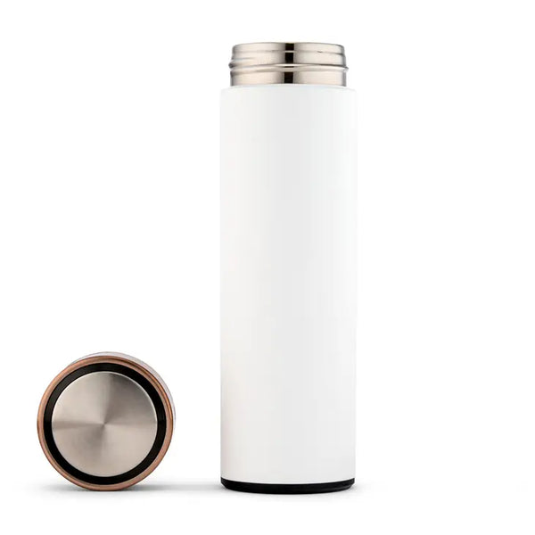 Stainless Steel Cylinder Travel Bottle Stainless Steel - Blank