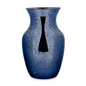 Mercury Glass Flower Vase - Navy Blue