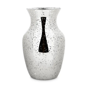 Mercury Glass Flower Vase - Silver