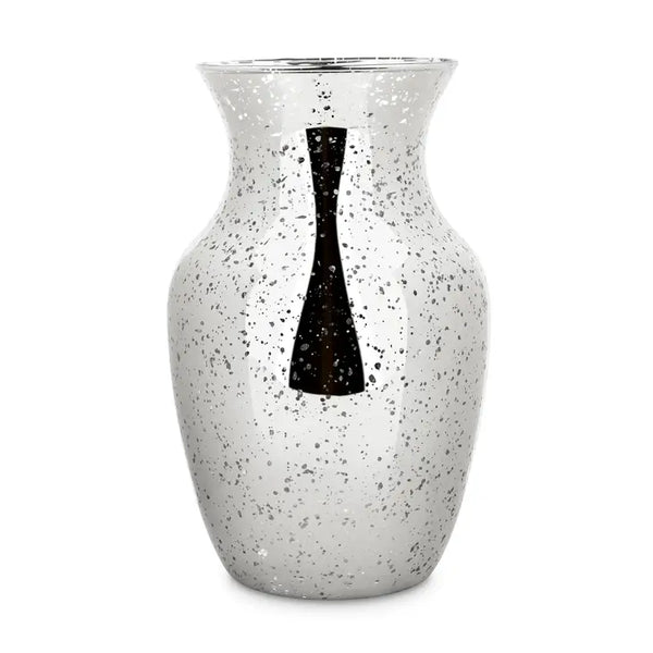 Mercury Glass Flower Vase - Silver