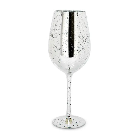 18 oz. Mercury Wine Glass – Silver