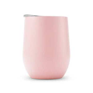 12 oz. Stemless Travel Tumbler - Light Pink