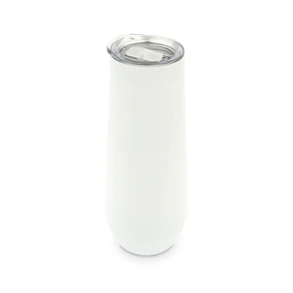 8 oz. Stainless Steel Champagne Flute Tumbler - Blank