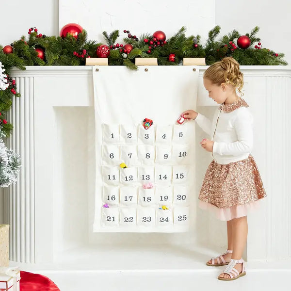 Reusable 25 Days of Christmas Fabric Advent Calendar