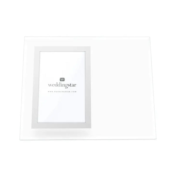 Glass Offset 4” x 6” Picture Frame