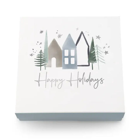 Christmas Gift Box with Magnetic Lid - Happy Holidays