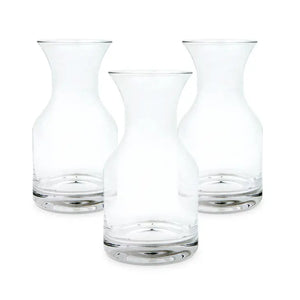 Individual 5 oz. Glass Wine Carafe Favor - Blank