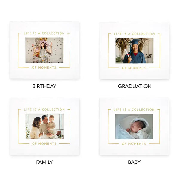 Large Photo Frame Gift Box with Magnetic Lid - Keepsake Collection