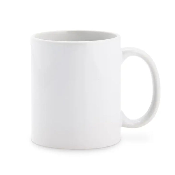 White Ceramic Coffee Mug - Blank