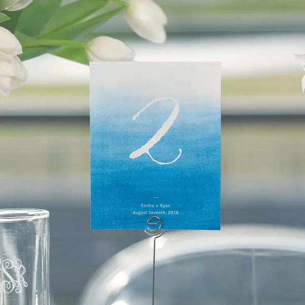 Aqueous Table Numbers