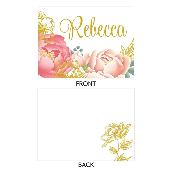 Modern Floral Multi-purpose Flat Card