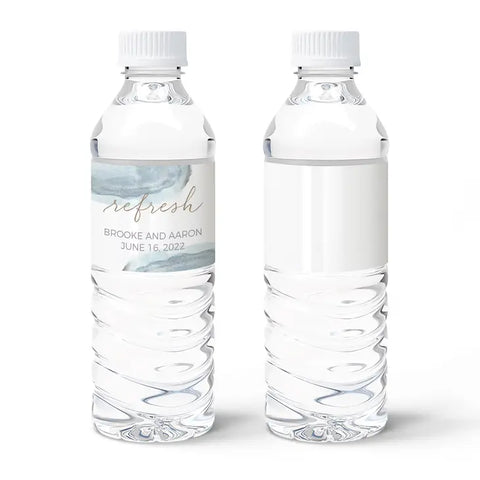 Personalized Water Bottle Labels - Agate