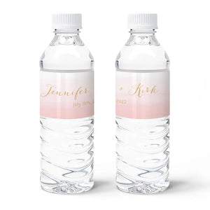 Personalized Water Bottle Labels - Aqueous