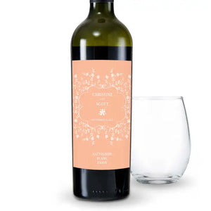 Forget Me Not Wine Label