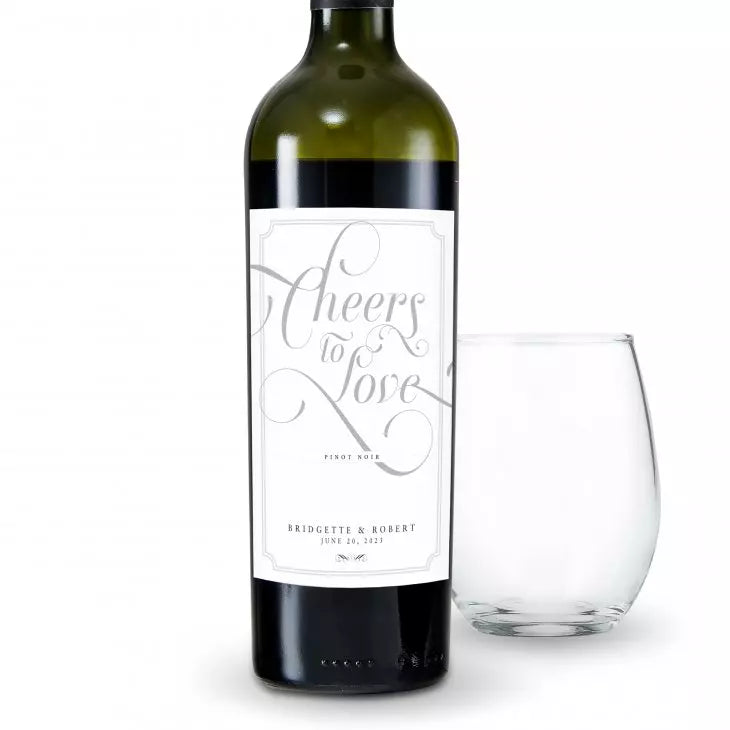 Personalized Wine Bottle Labels - Expressions Wine Label