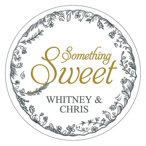 Antique Chic "Something Sweet" Diecut Sticker