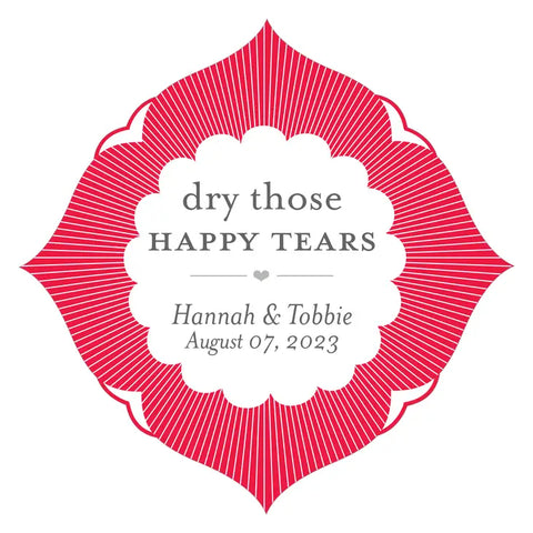 Dry Those Happy Tears Sticker