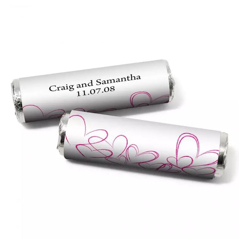 Contemporary Heart Candy Roll Wrap