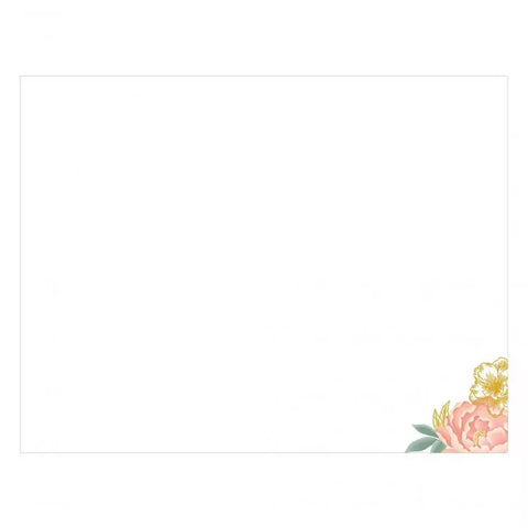 Wedding Guest Book Sign-In Sheets - Modern Floral