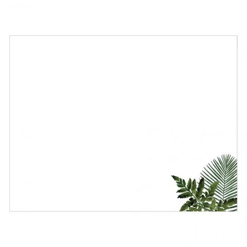 Wedding Guest Book Sign-In Sheets - Greenery