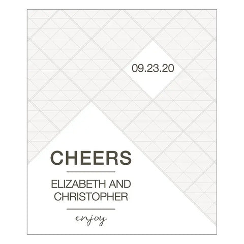 City Style Small Rectangular Label