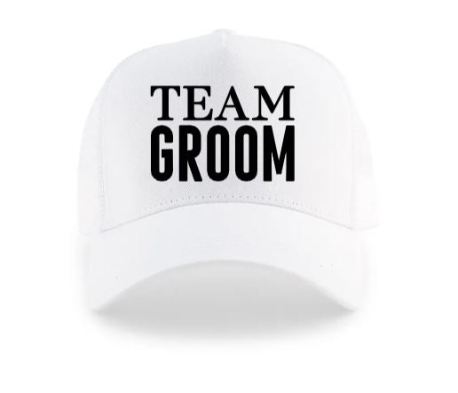 Wedding Party Snapback Trucker Hats - Team Groom