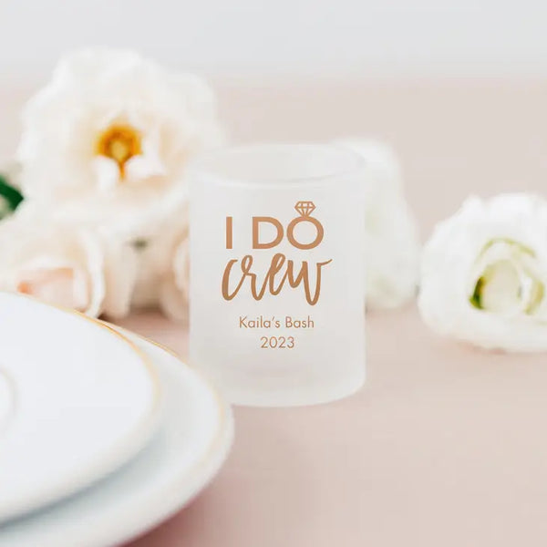 Custom Printed 2.75 oz. Frosted Shot Glass Wedding Favour - Bachelorette | More Occasions