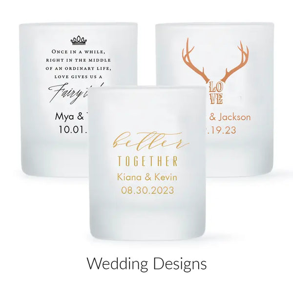 Custom Printed 2.75 oz. Frosted Shot Glass Wedding Favor - Wedding | More Occasions