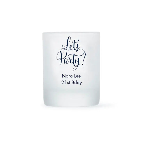 Custom Printed 2.75 oz. Frosted Shot Glass Favour - Birthday | More Occasions