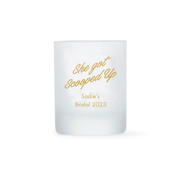 Custom Printed 2.75 oz. Frosted Shot Glass Favour - Baby Shower | More Occasions