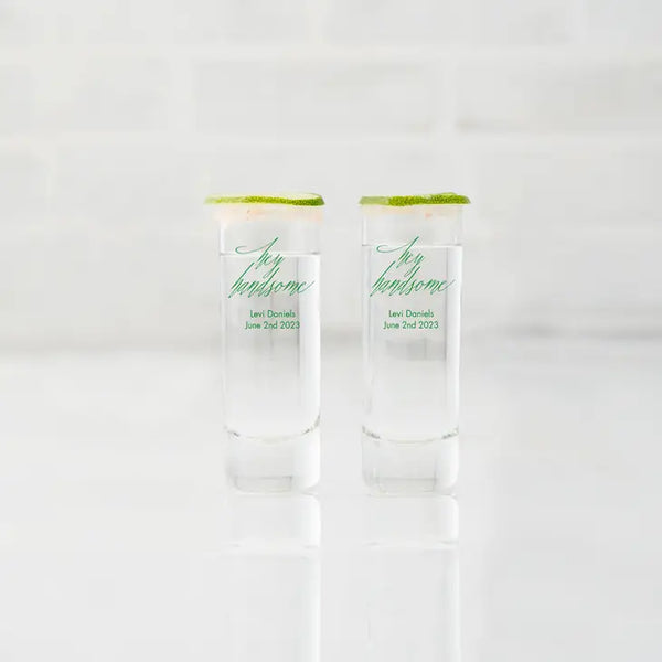 Custom Printed 2.5 oz. Tall Shot Glass Favor - Baby Shower | + More Occasions