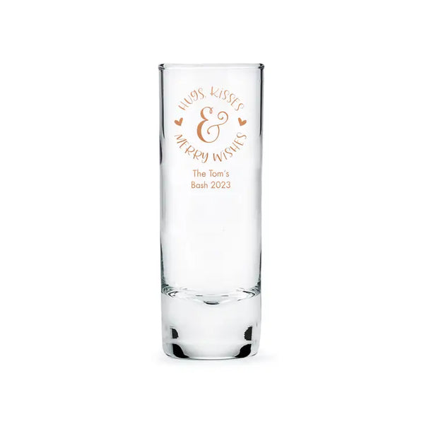 Custom Printed 2.5 oz. Tall Shot Glass Favor - More Occasions