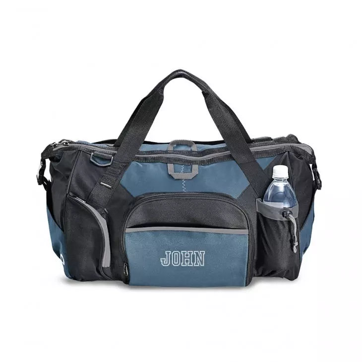 Exploration Duffle Bag - Black And Blue