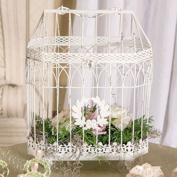 Metal Bird Cage - Conservatory Style