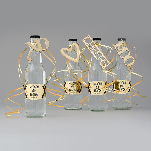 Gold Bottle Opener Wedding Favor - CHEERS