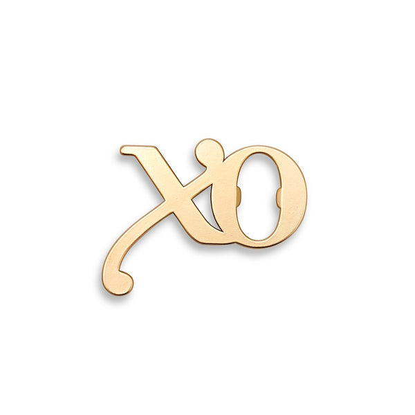 Gold Bottle Opener Favor - XO