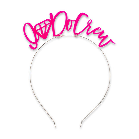 Bachelorette Party Headband - "I Do Crew"