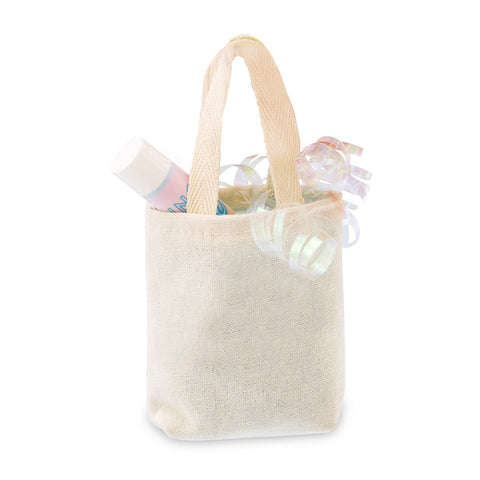 Tiny Tote Cotton Favor Bag - Pack of 10