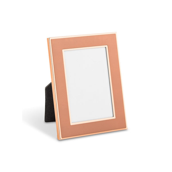 Small Easel Back Photo Frame - Rose Gold