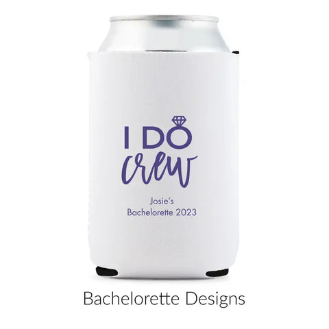 Custom Neoprene Foam Beer Can Drink Holder - Bachelorette