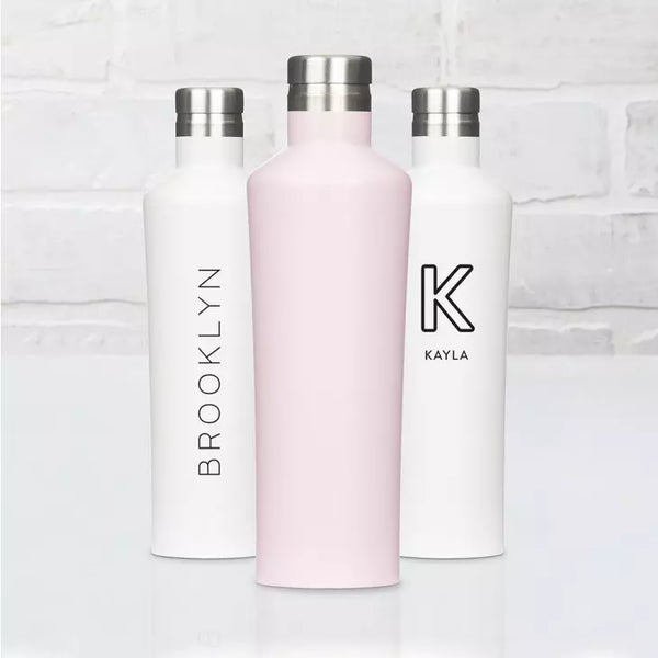 Reusable Stainless Steel Silhouette Water Bottle