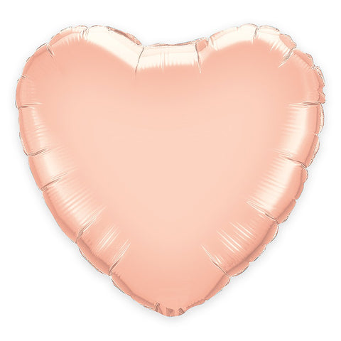 Mylar Foil Helium Party Balloon Decoration - 36" Rose Gold Heart