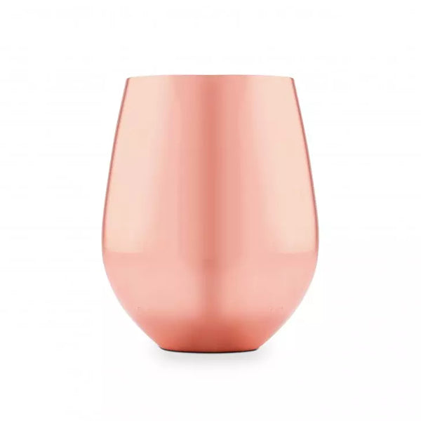 Copper Stemless Wine Glass