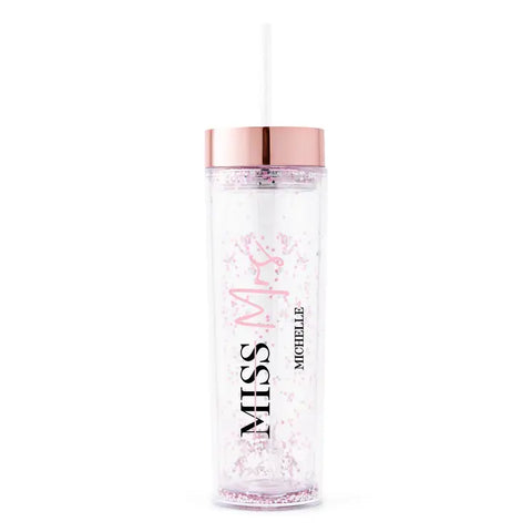 Personalized Plastic Drink Tumbler Bridal Gift - Miss To Mrs