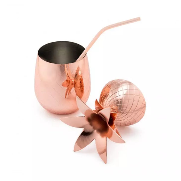 Unique Copper Drink Cup - Pineapple