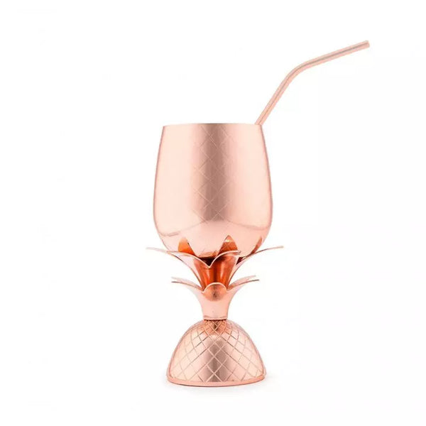 Unique Copper Drink Cup - Pineapple